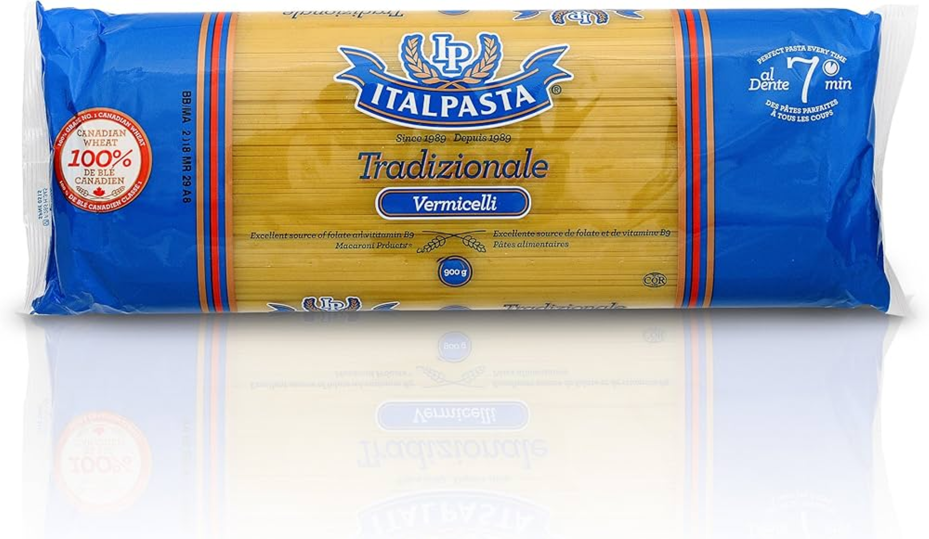 ITALPASTA WHOLEMEAL VERMICELLI INTEGRALE NO.4 500G